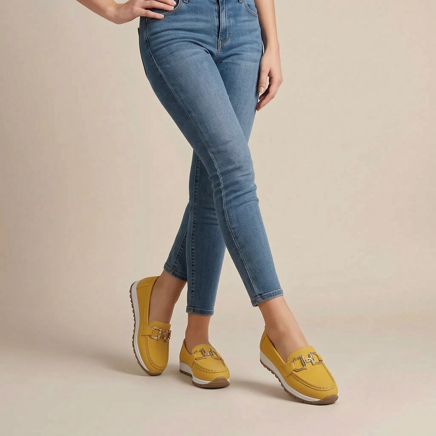 Aveline | Bequemer Slipper Mit Strukturierter Laufsohle