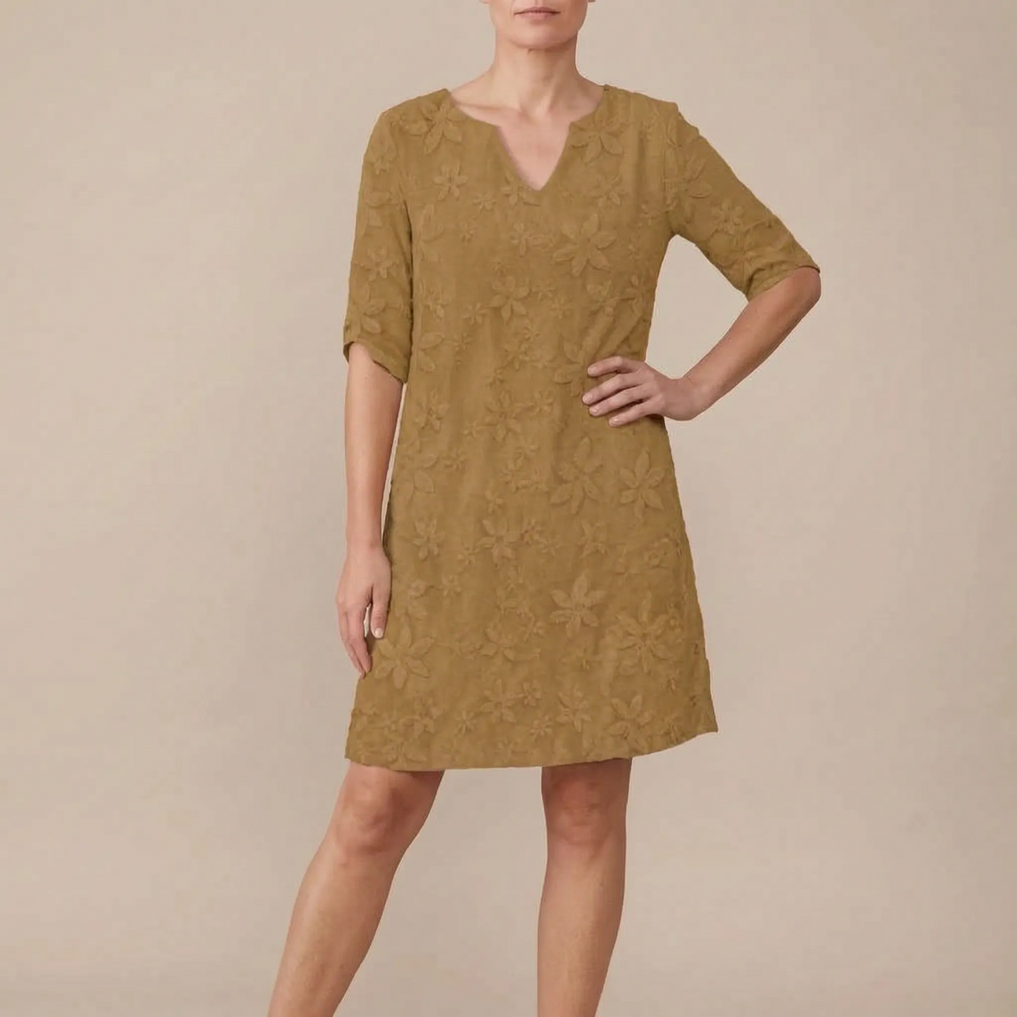 Floralie | Elegantes Sommerkleid Mit Floralem Muster