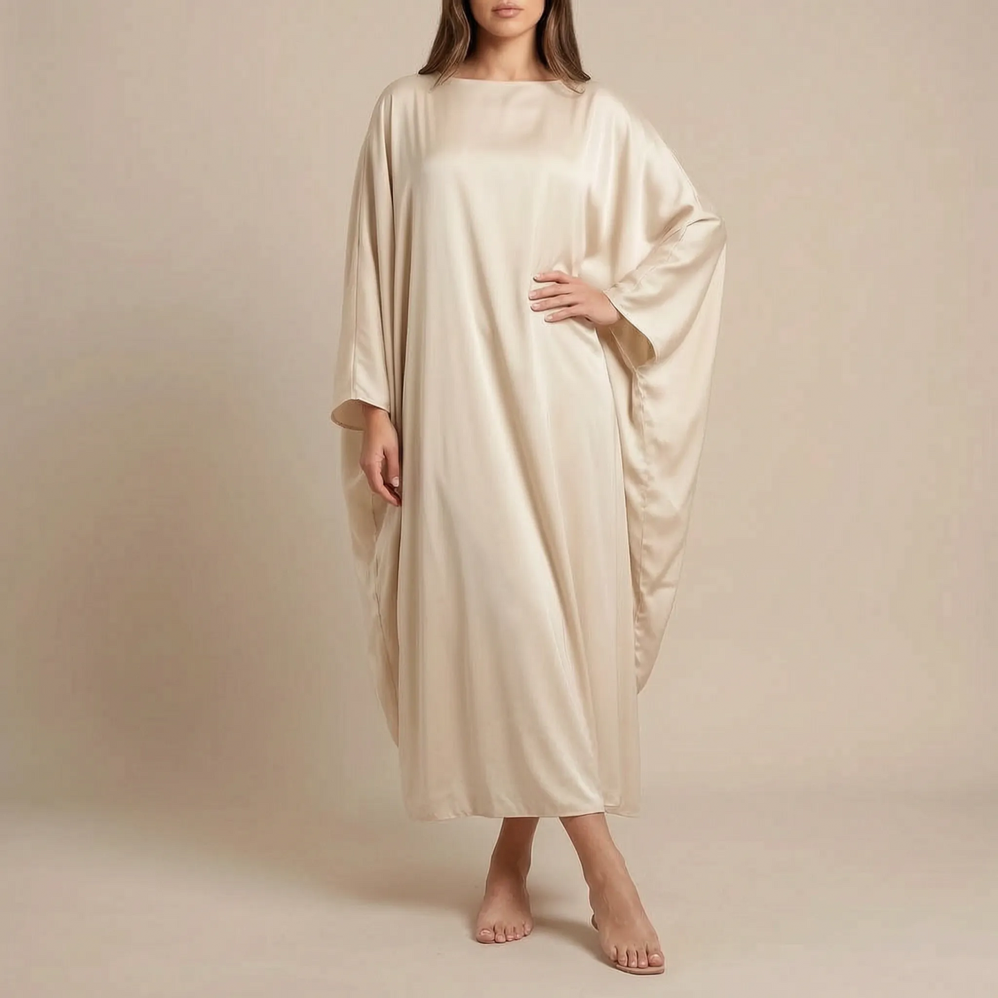 Flowia | Festliches Fließendes Maxikleid