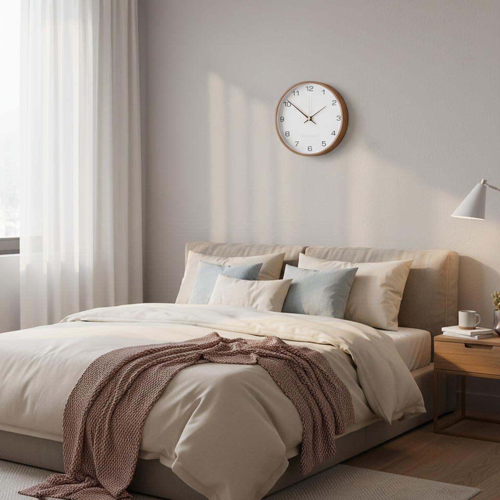 Orologio da Parete NaturaTime | Design Minimalista in Legno