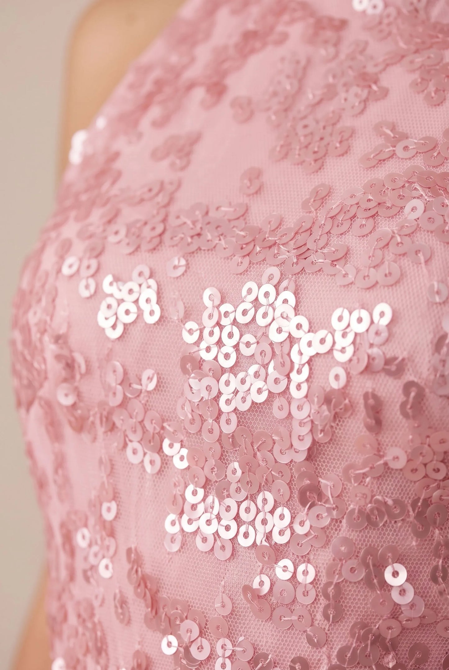 Rosery | Ärmelloses Neckholder-Minikleid