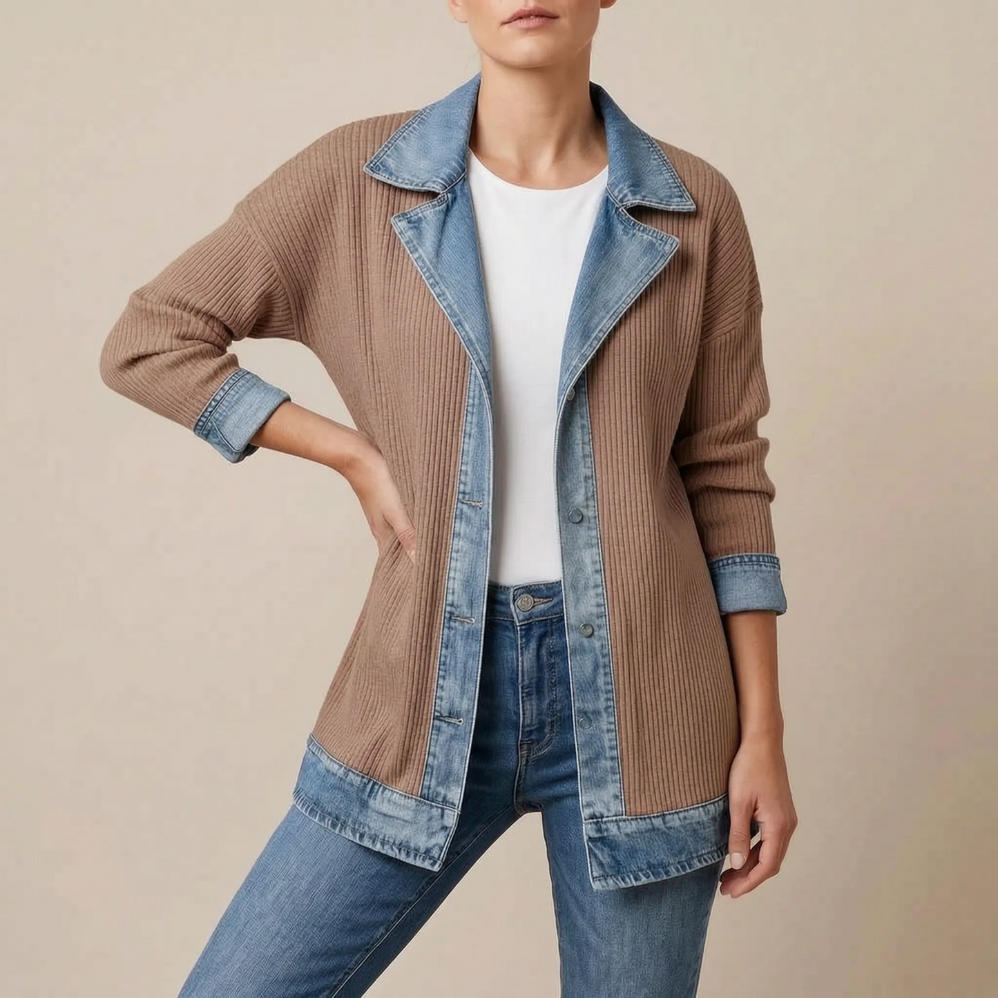 Vellira | Entspannte Oversize Jacke Für Damen