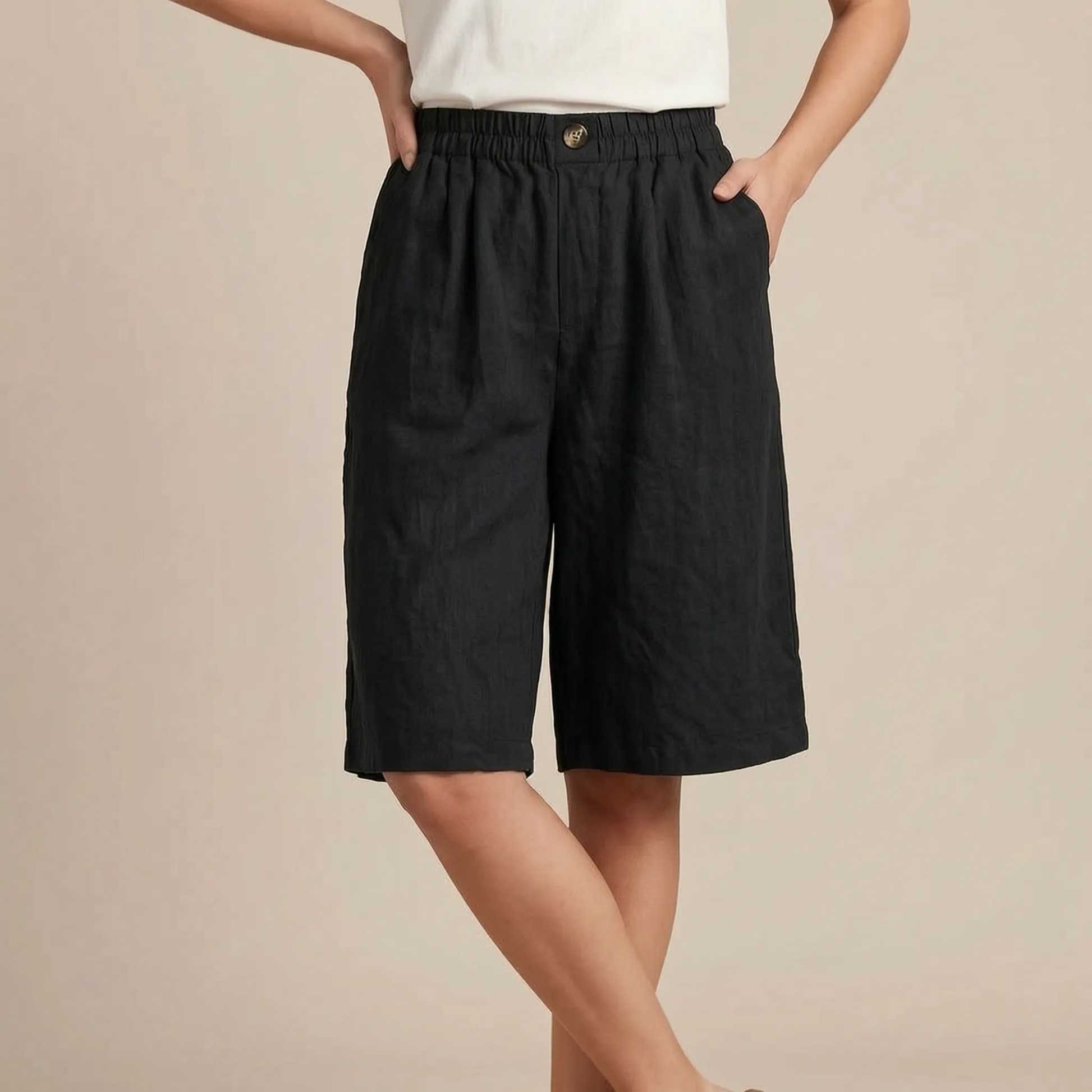 Aeralis | Weit Geschnittene Sommershorts Mit Gummibund