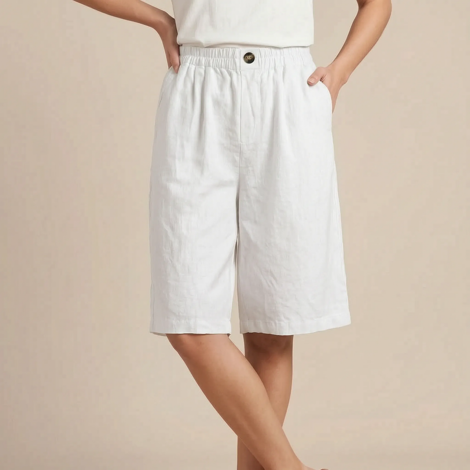 Aeralis | Weit Geschnittene Sommershorts Mit Gummibund