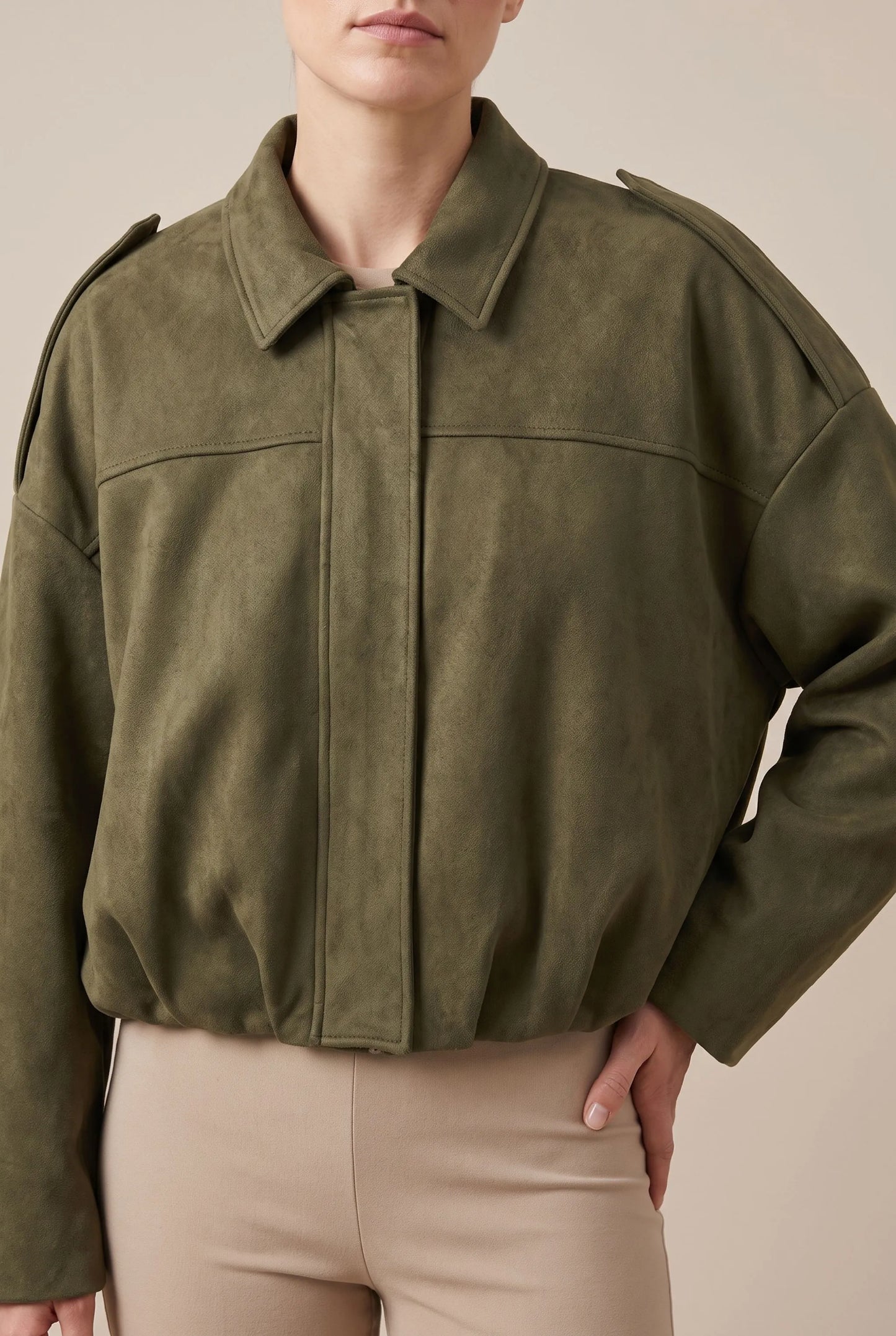 Aerioza | Lockere Bomberjacke