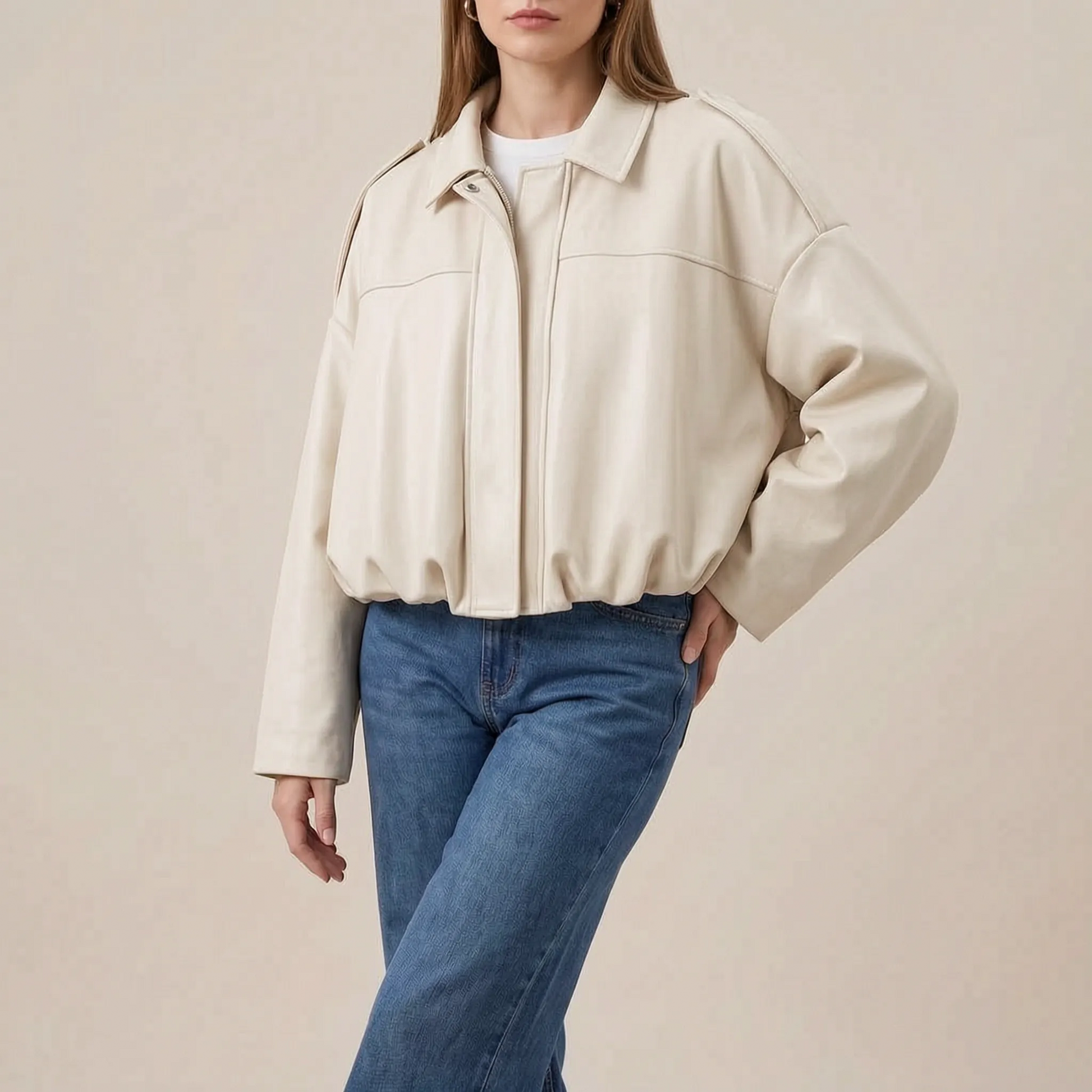 Aerioza | Lockere Bomberjacke