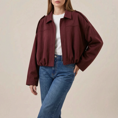 Aerioza | Lockere Bomberjacke