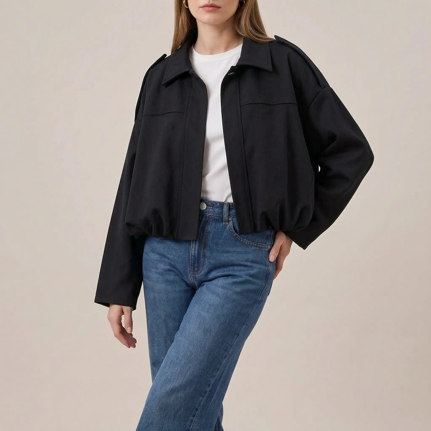 Aerioza | Lockere Bomberjacke