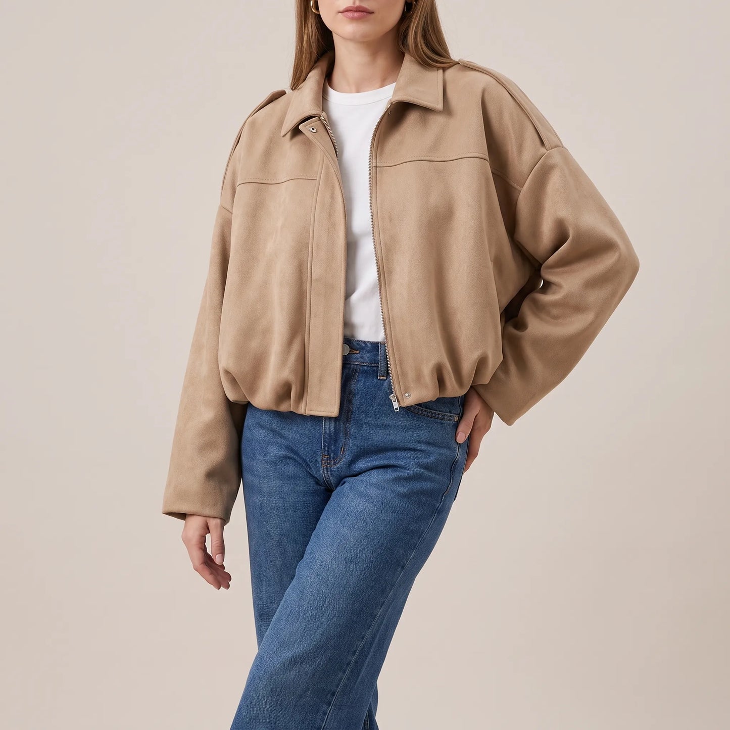 Aerioza | Lockere Bomberjacke