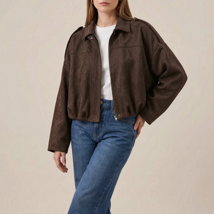 Aerioza | Lockere Bomberjacke