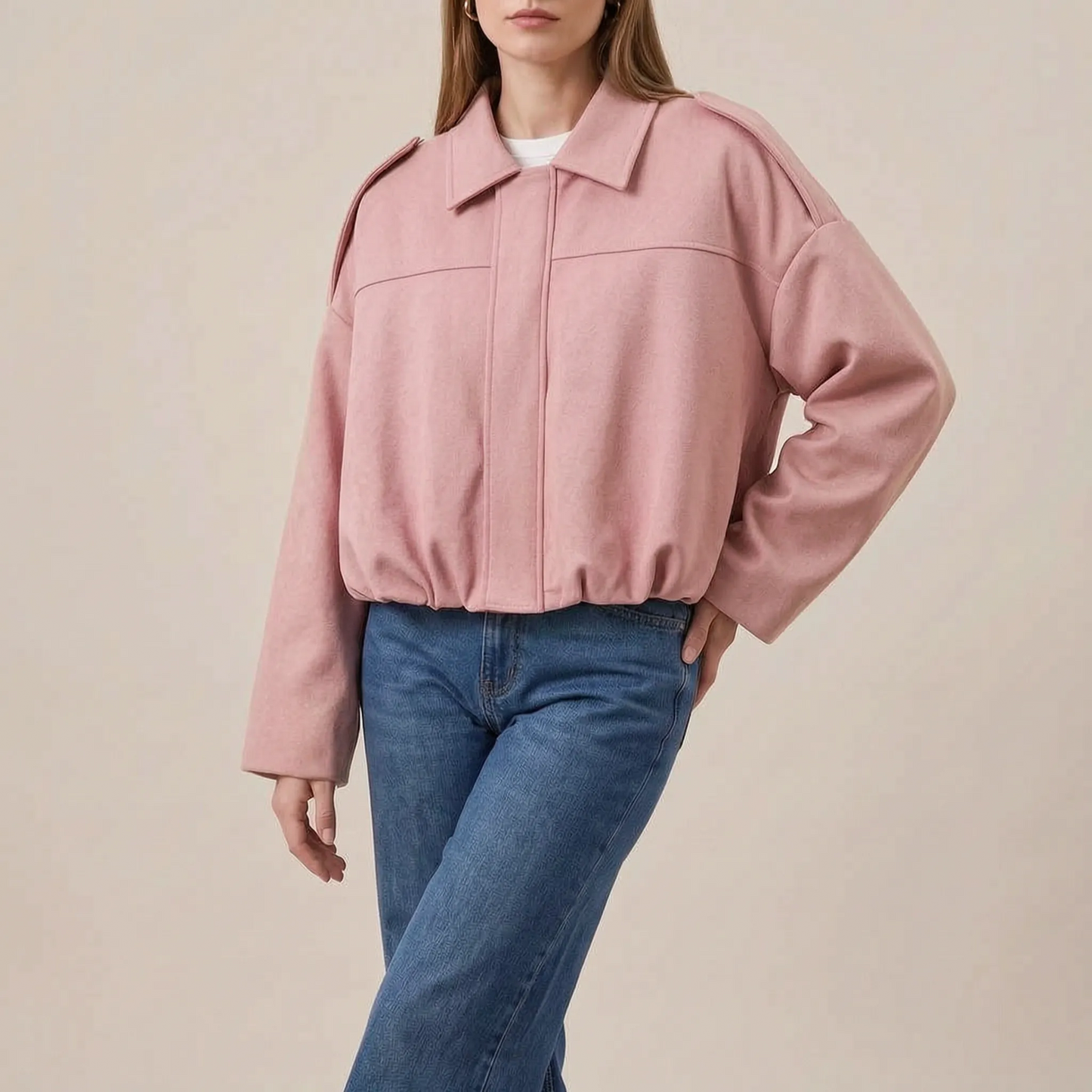 Aerioza | Lockere Bomberjacke
