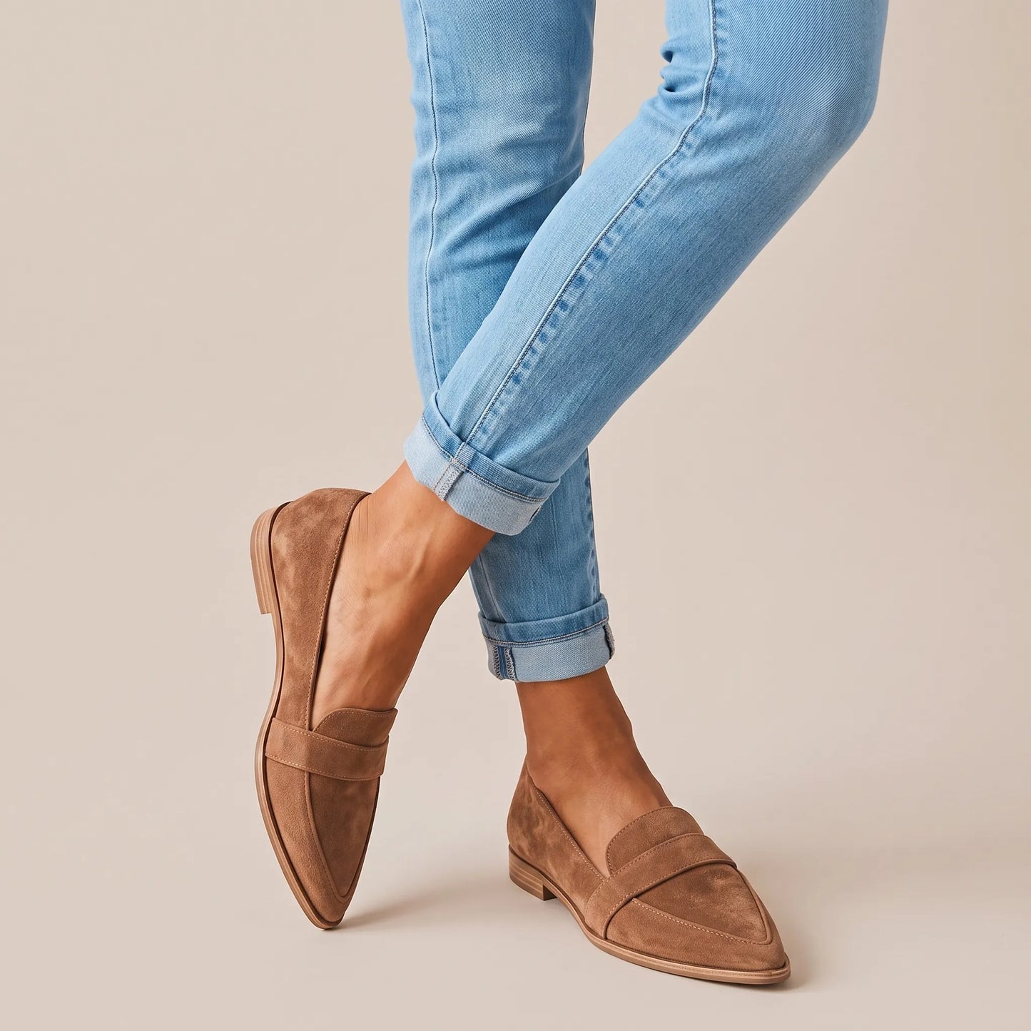 Alistra | Klassisch Geformte Flache Slipper Mit Spitzer Kappe