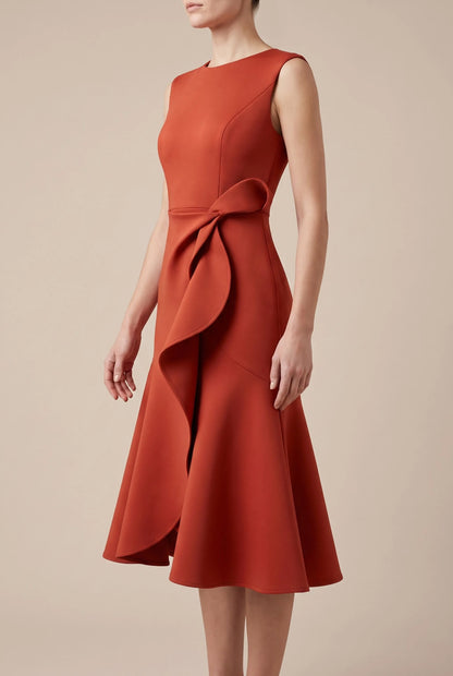 Allura | Ärmelloses Asymmetrisches Midikleid