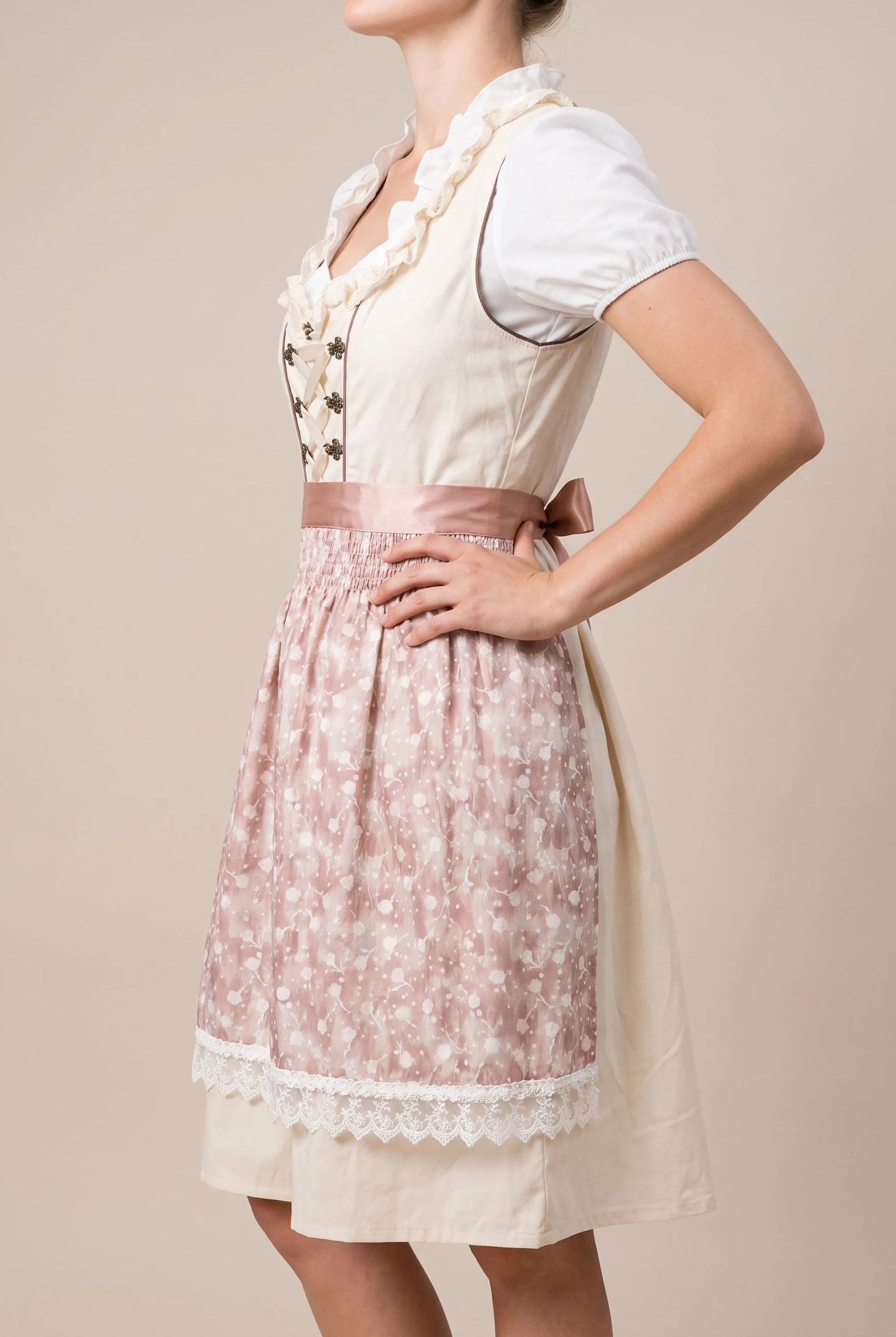 AlpineFest | Klassisches Dirndl Mit Schnürung