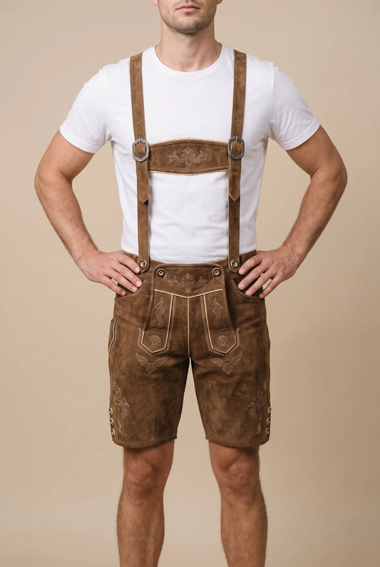AlpinePride | Kurze Trachtenlederhose