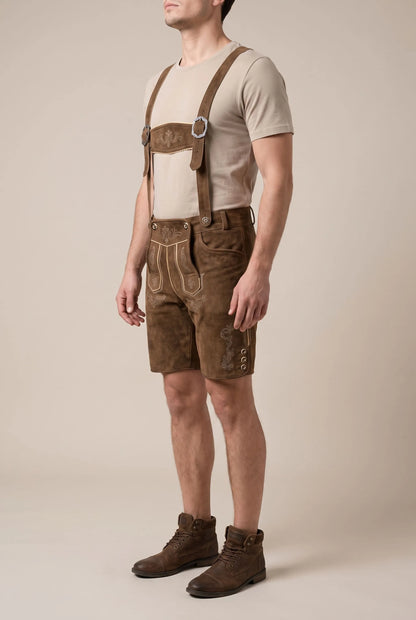 AlpinePride | Kurze Trachtenlederhose