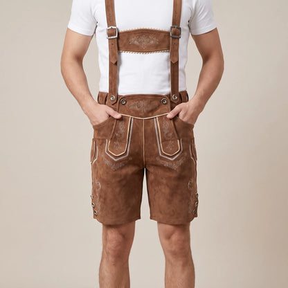 AlpinePride | Kurze Trachtenlederhose