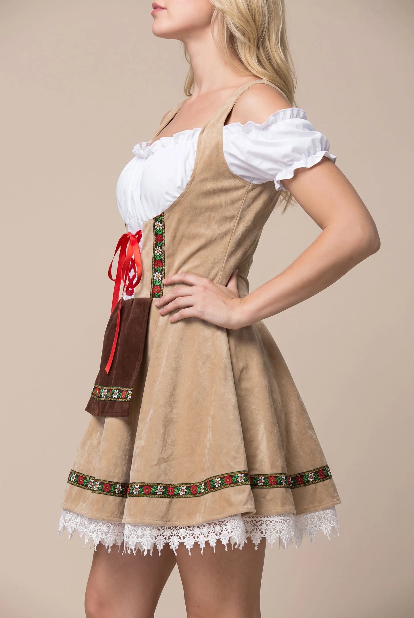 Alpinia | Kurzes Schulterfreies Dirndl
