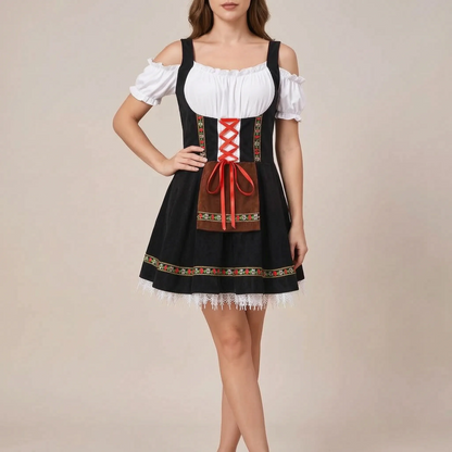 Alpinia | Kurzes Schulterfreies Dirndl