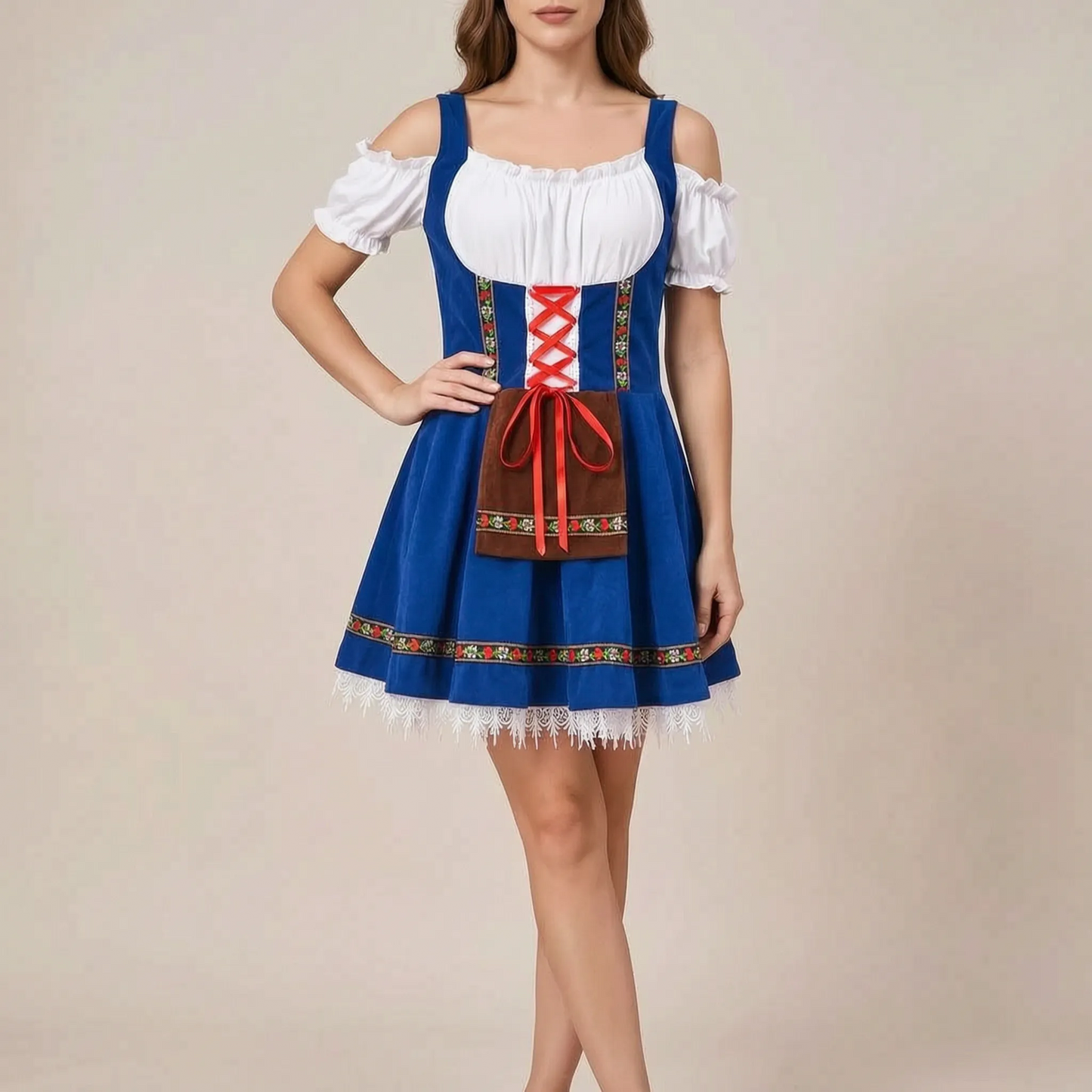 Alpinia | Kurzes Schulterfreies Dirndl