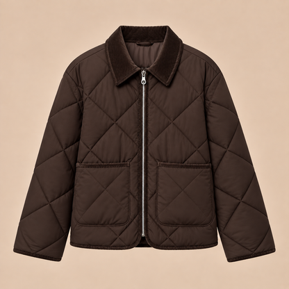 Alvie | Steppjacke Damen mit klassischer Rautensteppung