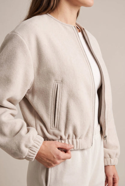 Alvina | Lockere Sportliche Fleecejacke