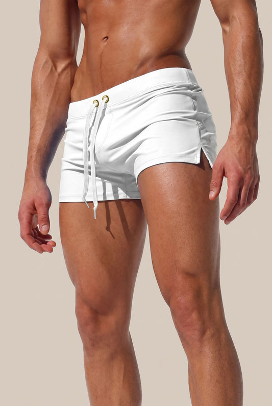Aquonix | Kurz Geschnittene, Anliegende Badehose Herren