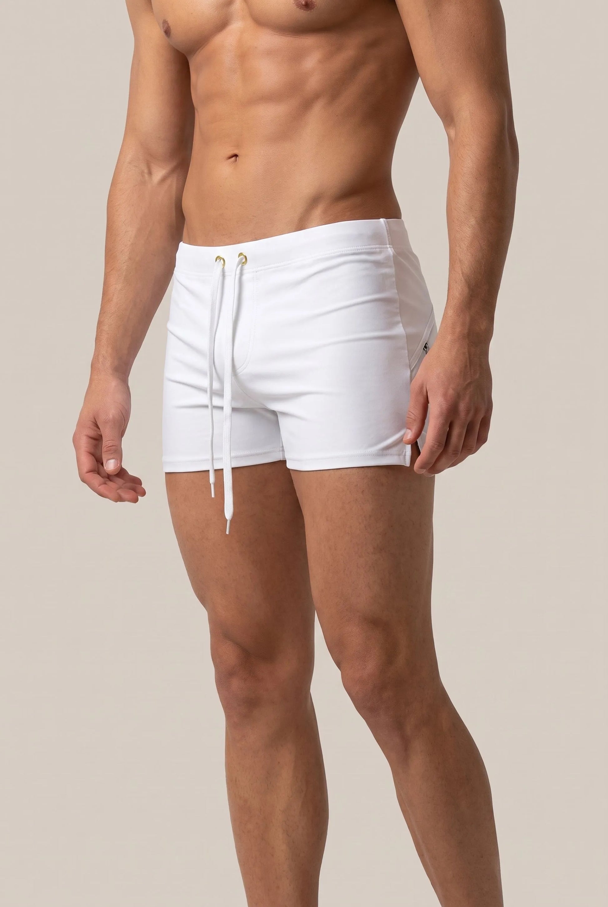 Aquonix | Kurz Geschnittene, Anliegende Badehose Herren