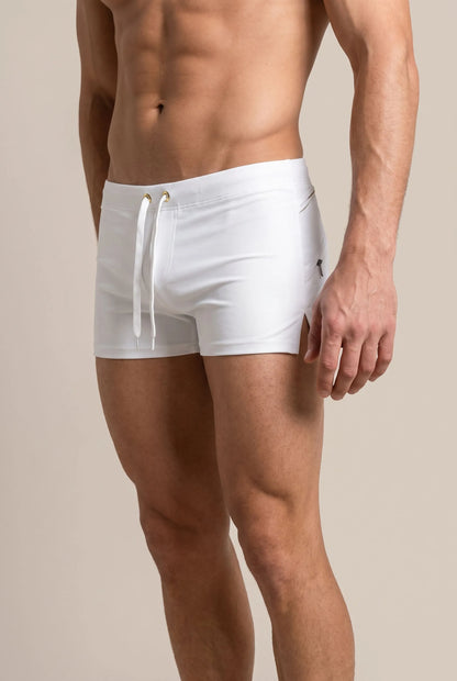Aquonix | Kurz Geschnittene, Anliegende Badehose Herren