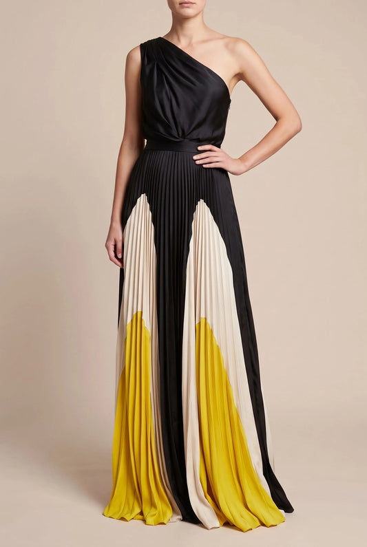 Asymina | Asymmetrisches One-Shoulder Abendkleid