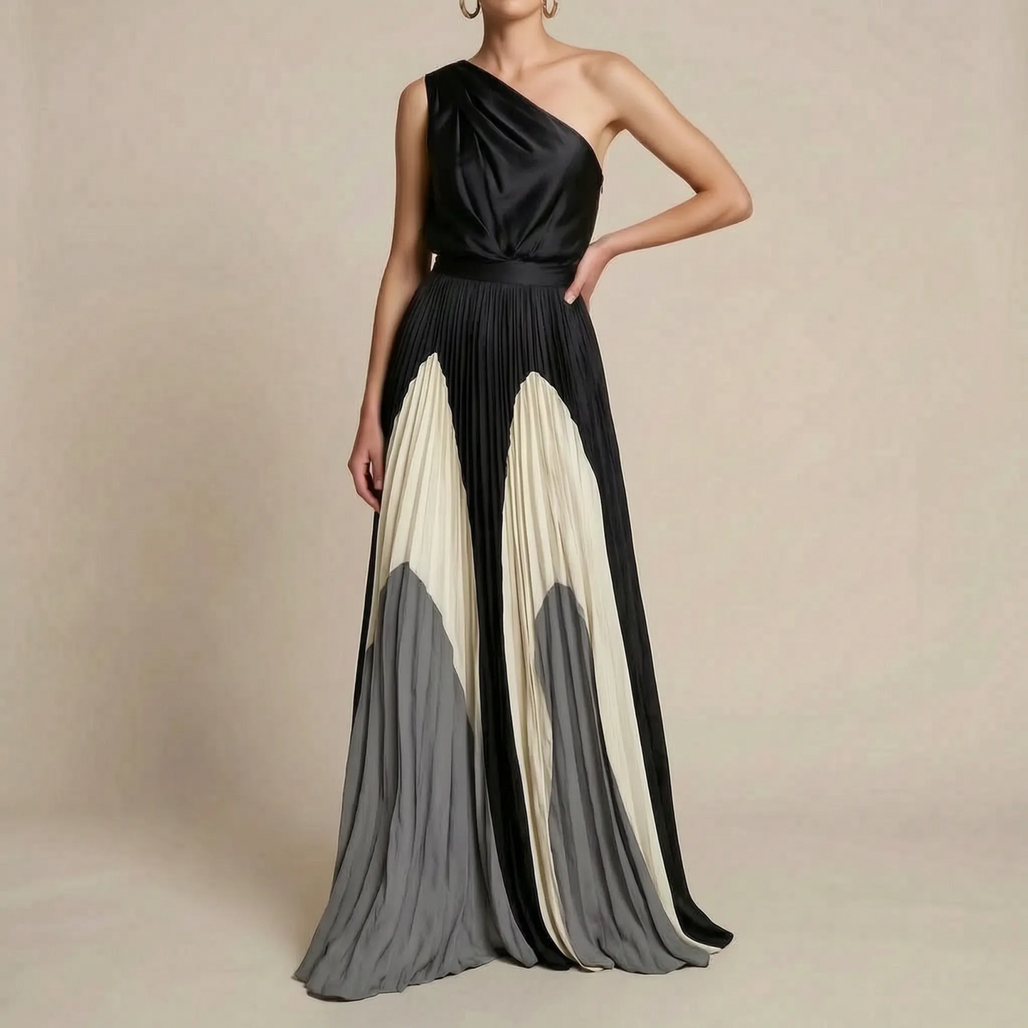 Asymina | Asymmetrisches One-Shoulder Abendkleid