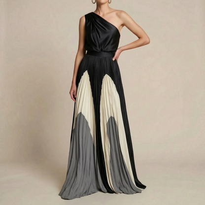 Asymina | Asymmetrisches One-Shoulder Abendkleid