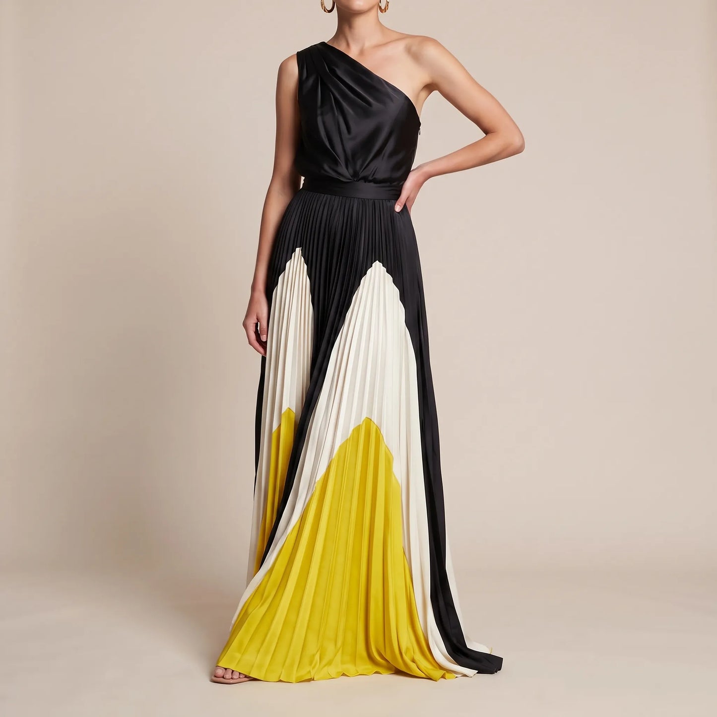 Asymina | Asymmetrisches One-Shoulder Abendkleid