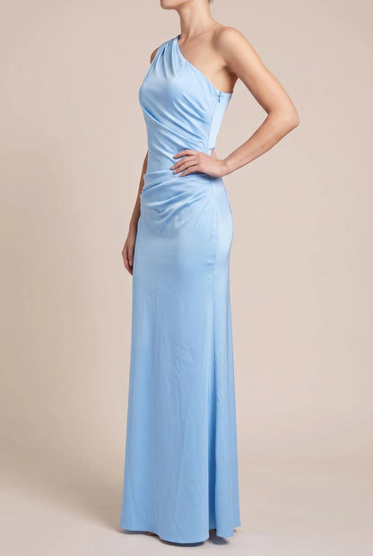 Asymora | Asymmetrisches Maxikleid Mit Fließendem Fall