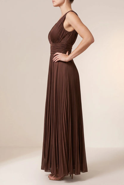 AuraDress | Elegantes Schulterfreies Maxi-Abendkleid