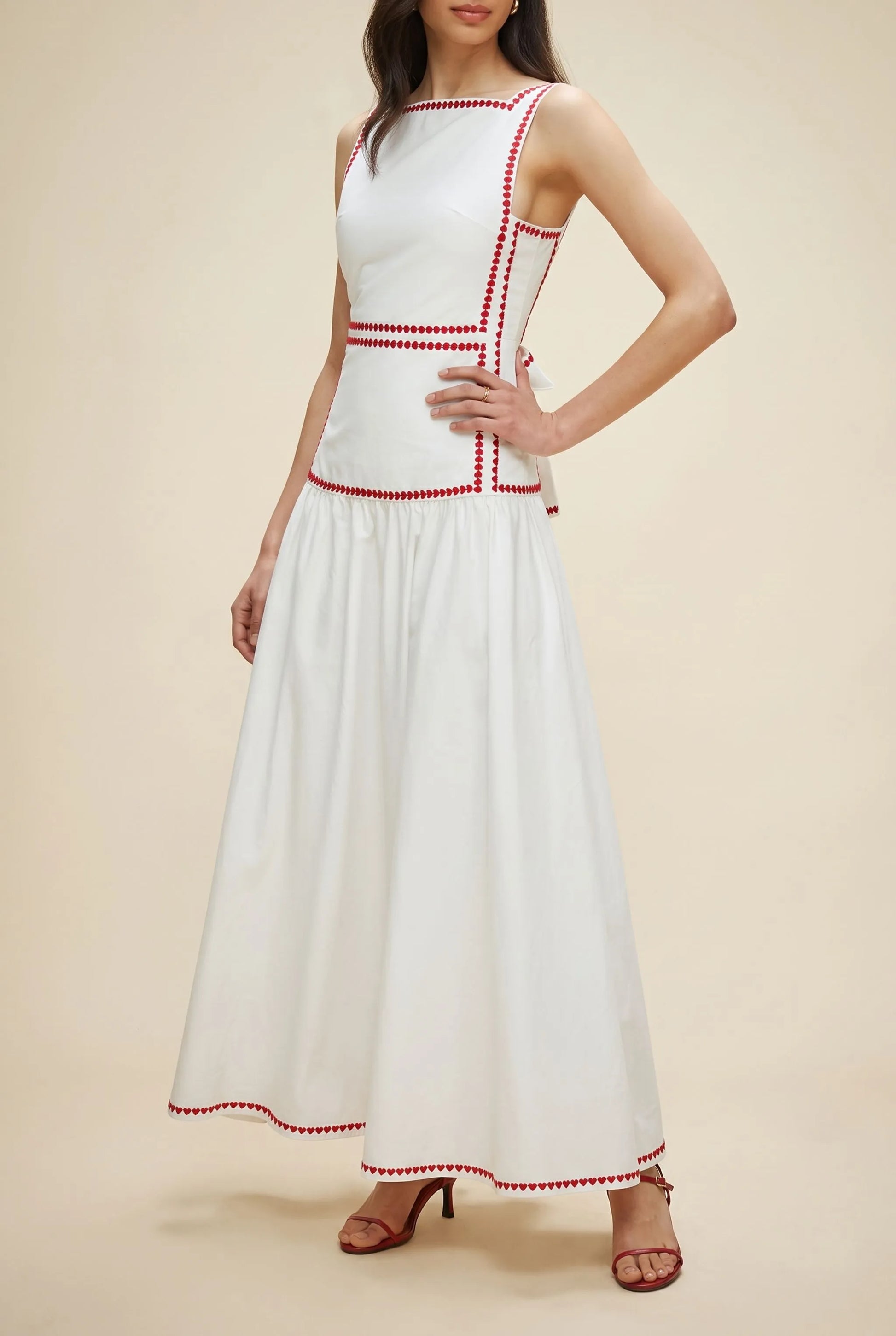 Aurant | Ärmelloses Elegantes Maxikleid