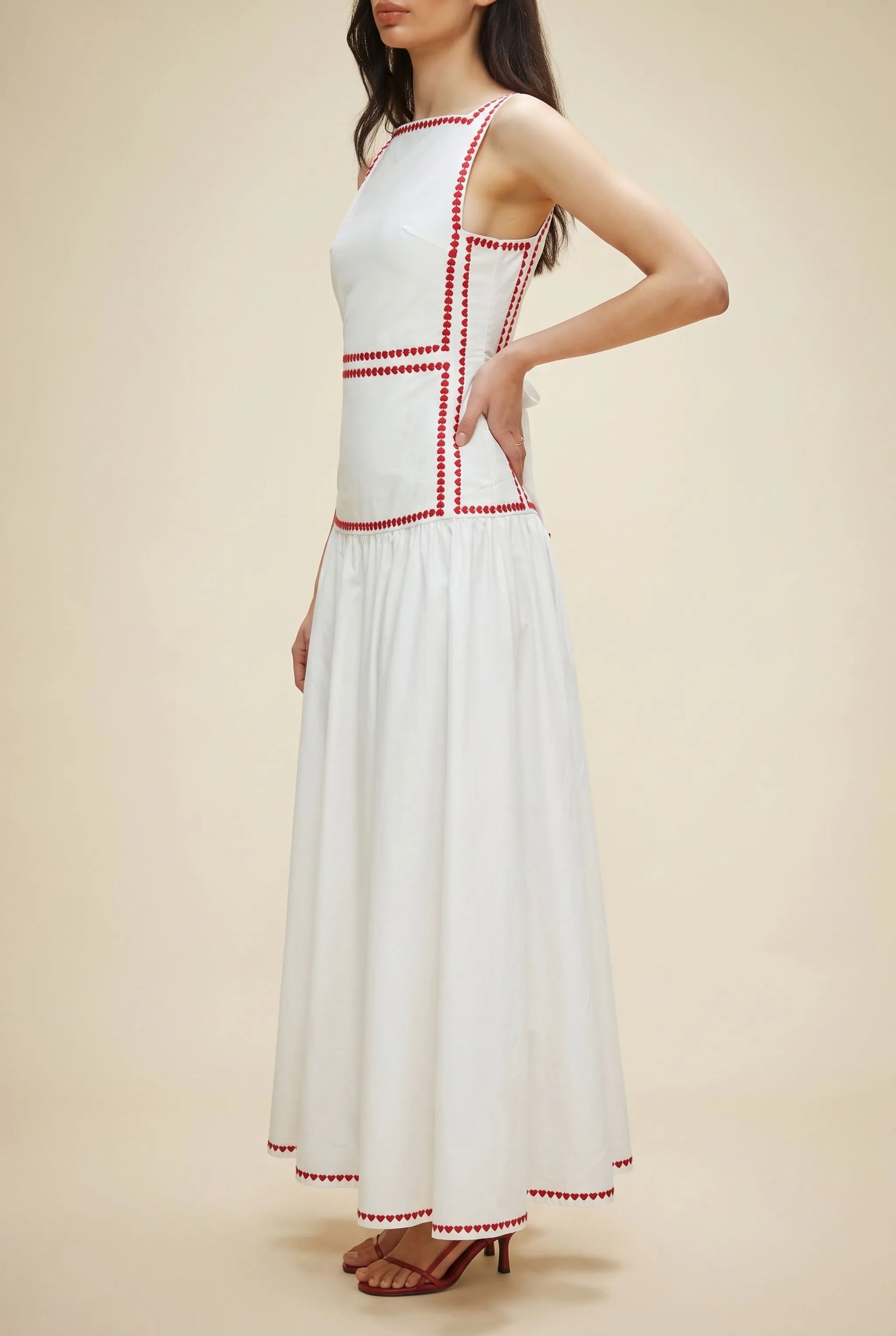 Aurant | Ärmelloses Elegantes Maxikleid