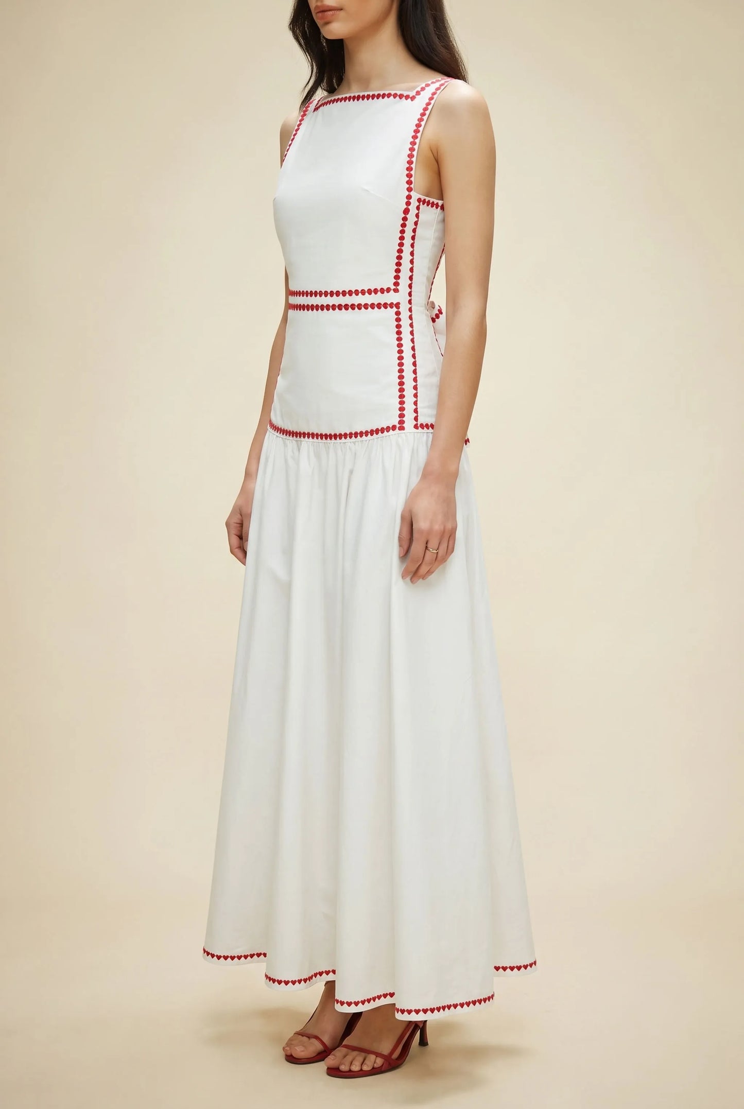 Aurant | Ärmelloses Elegantes Maxikleid
