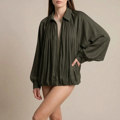 Aurevia | Oversize Bomberjacke Für Damen