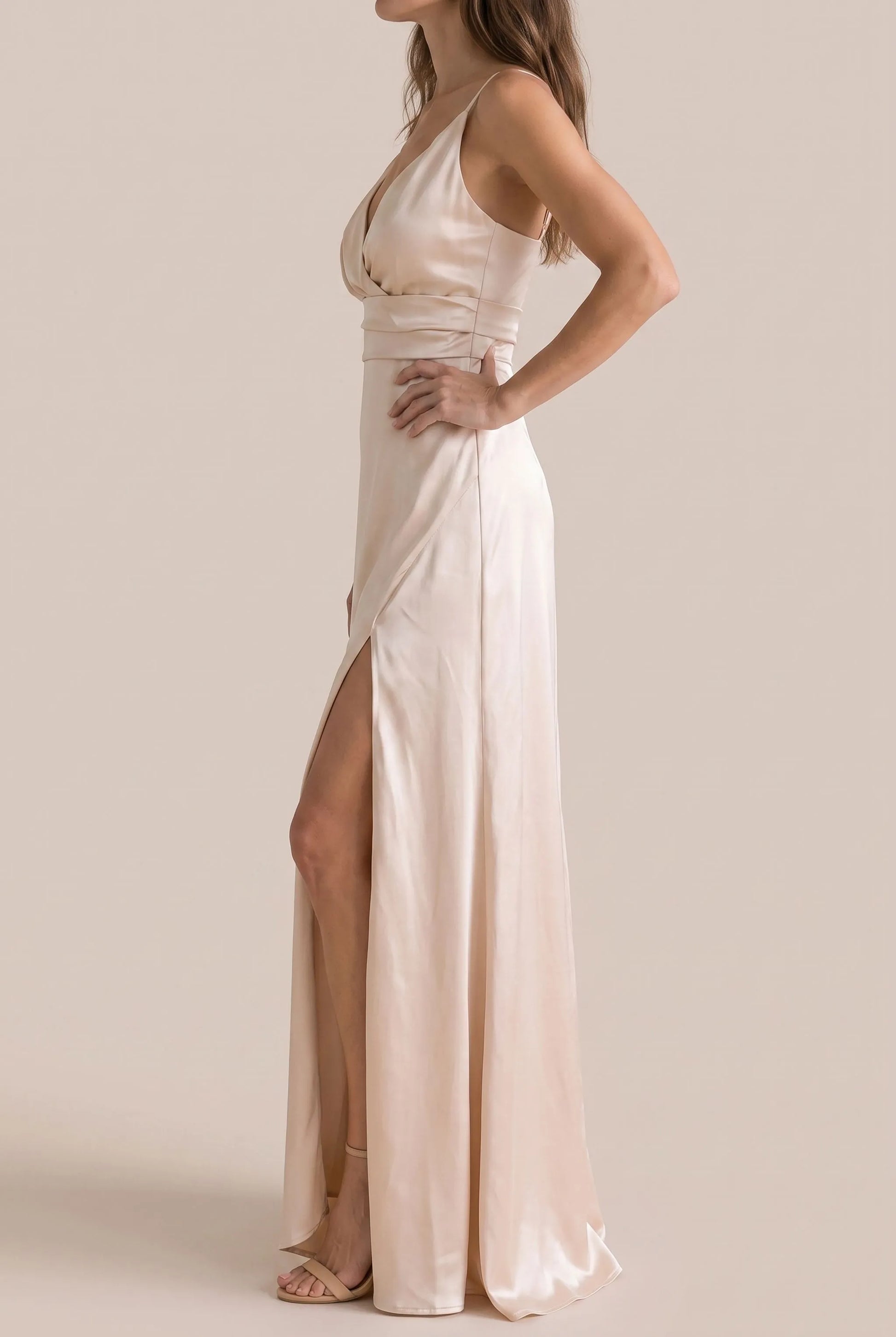Aurique | Langes Fließendes Abendkleid