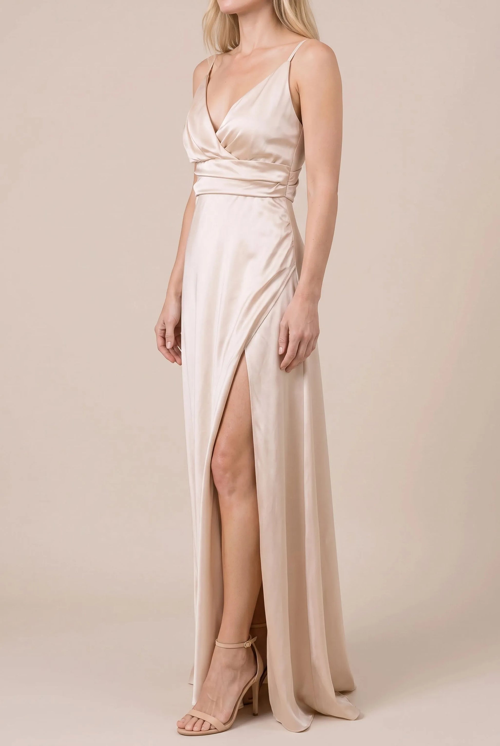 Aurique | Langes Fließendes Abendkleid