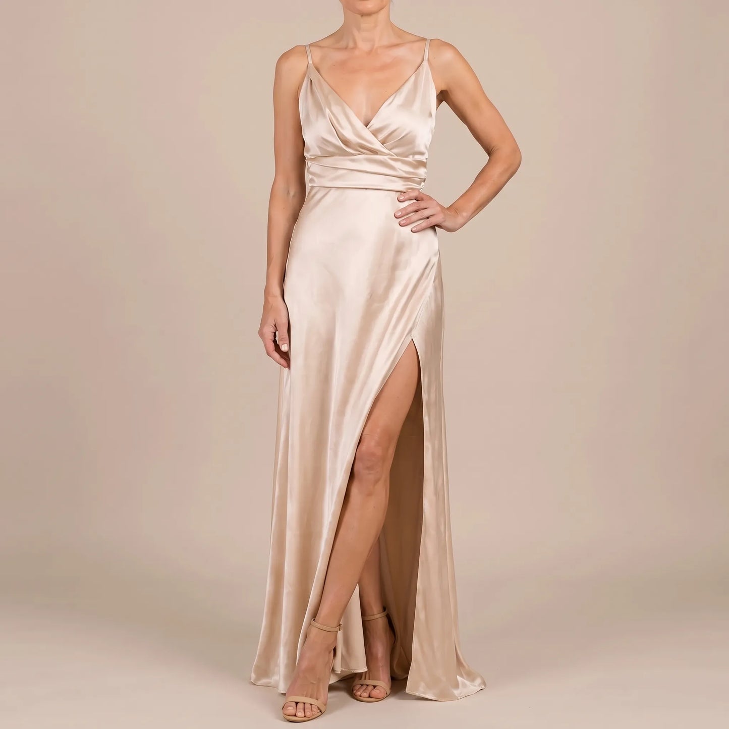 Aurique | Langes Fließendes Abendkleid