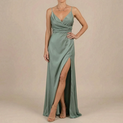 Aurique | Langes Fließendes Abendkleid