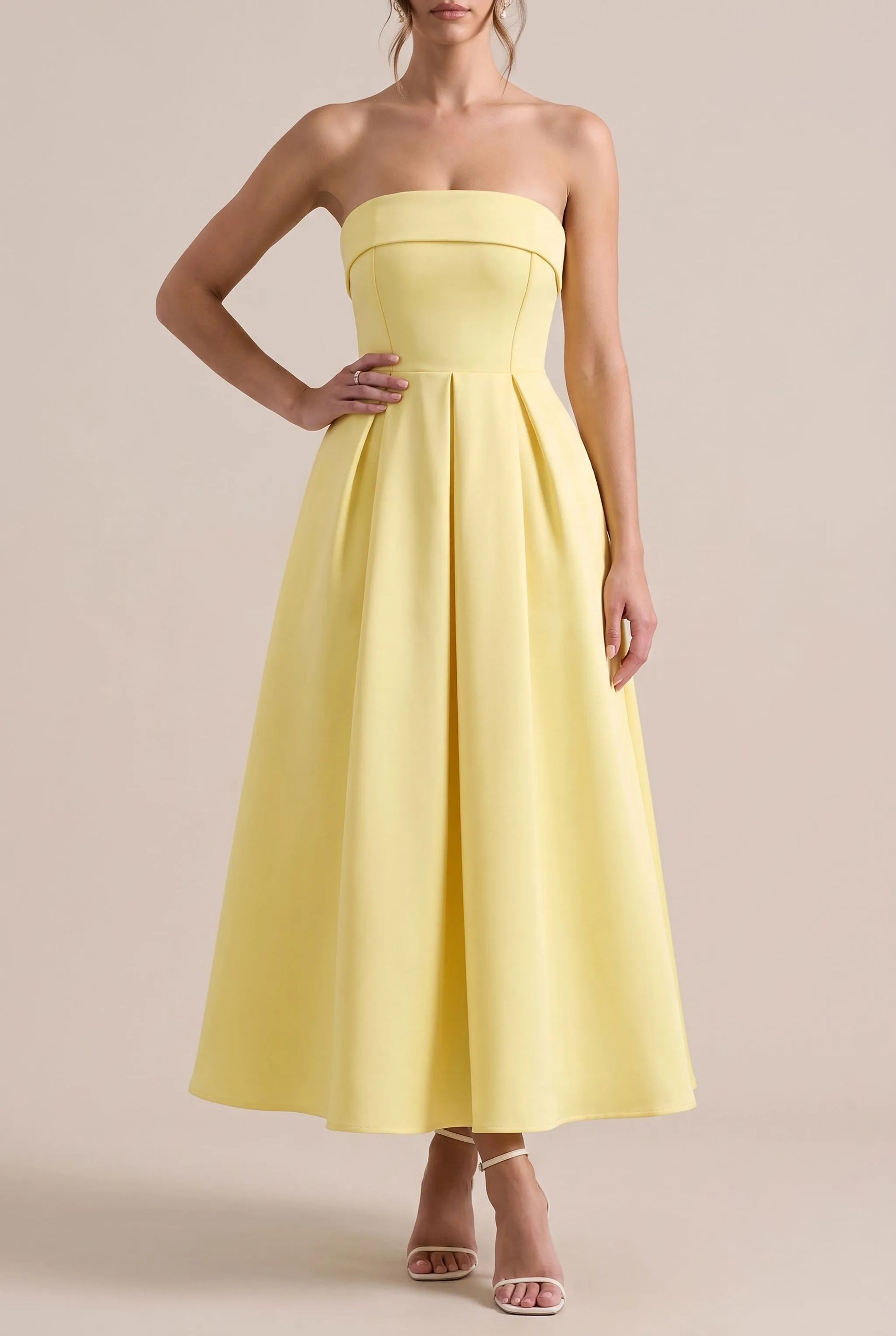 Aurisol | Trägerloses Kleid Für Hochzeitsgast