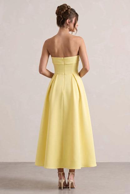 Aurisol | Trägerloses Kleid Für Hochzeitsgast