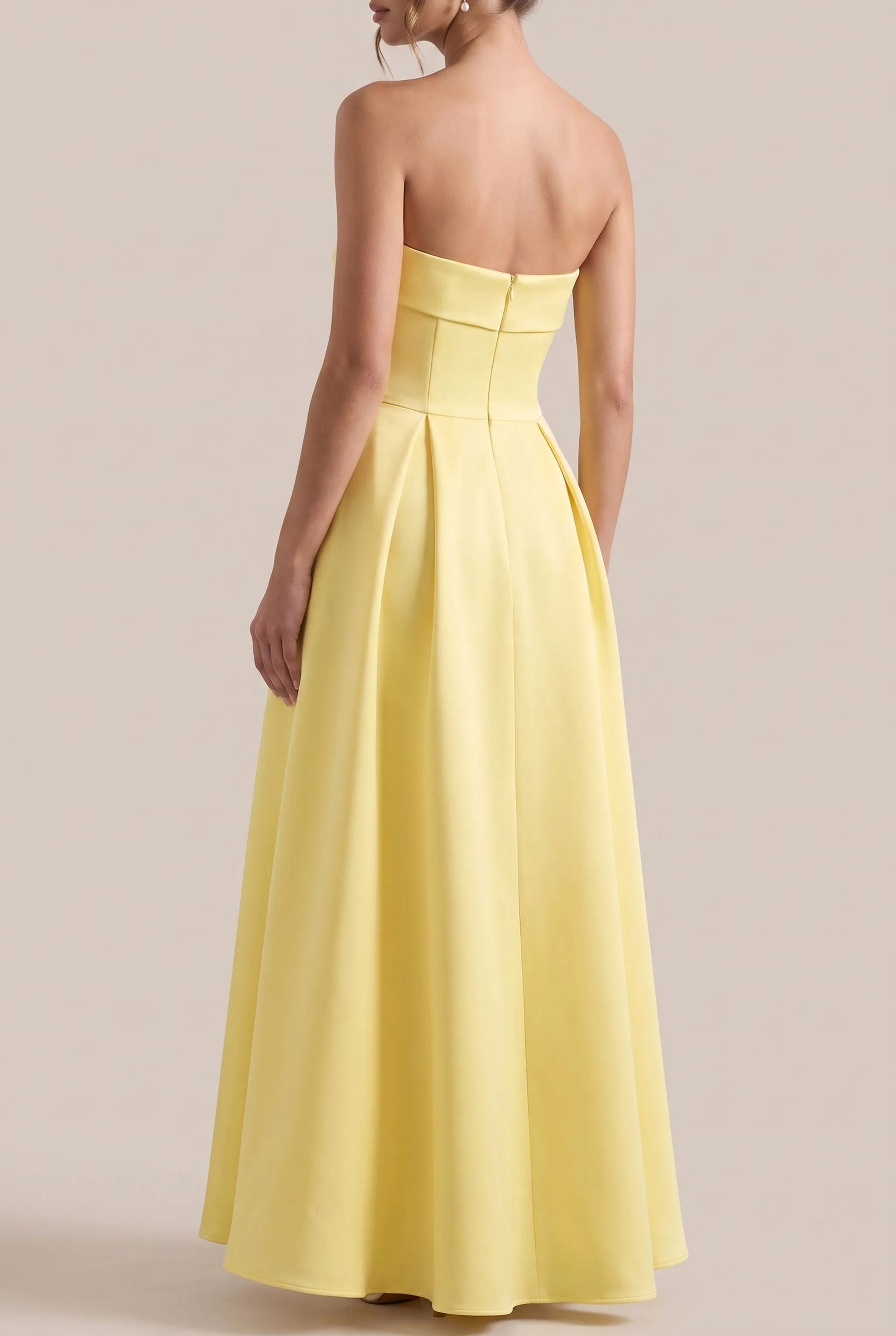 Aurisol | Trägerloses Kleid Für Hochzeitsgast