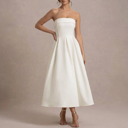 Aurisol | Trägerloses Kleid Für Hochzeitsgast