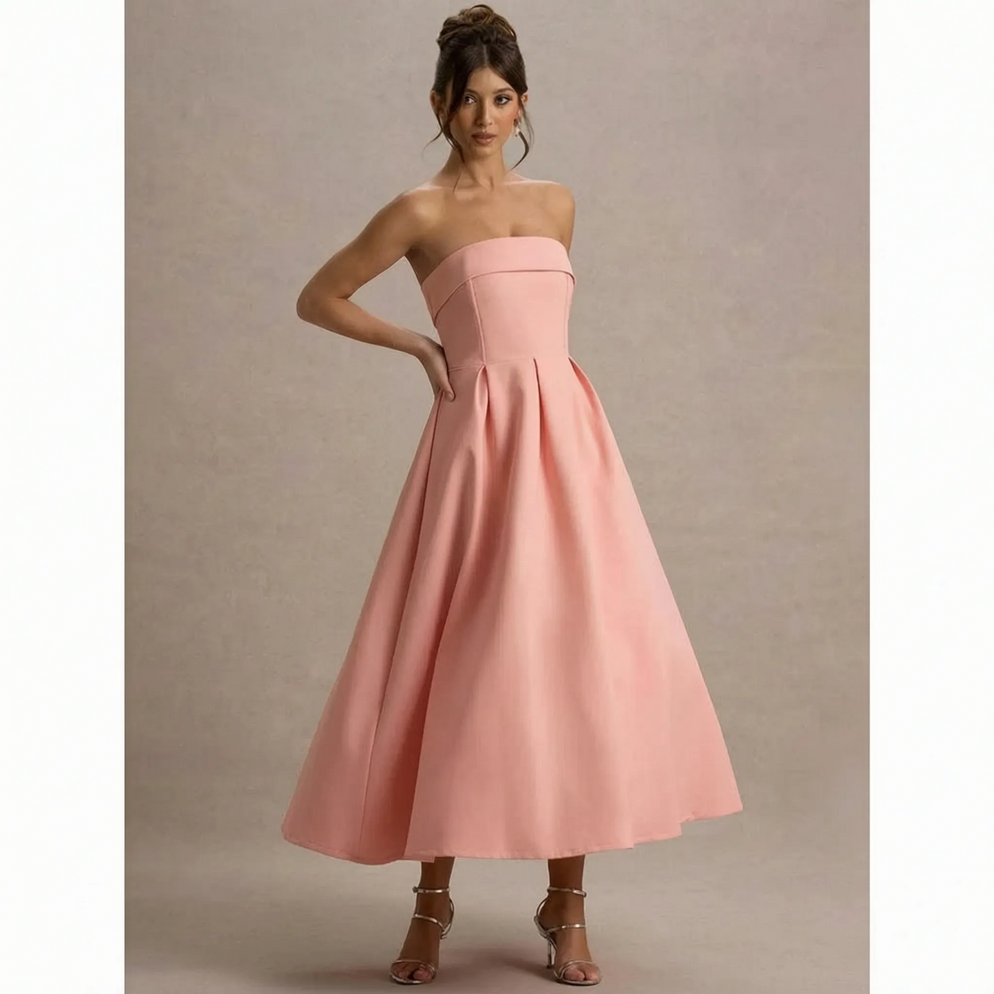 Aurisol | Trägerloses Kleid Für Hochzeitsgast