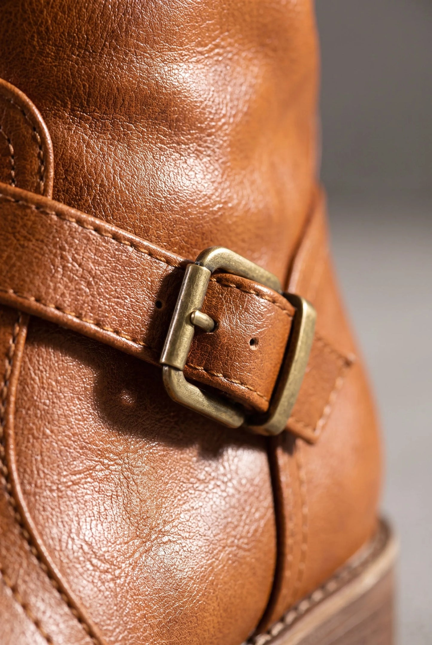 AutumnStride | Braune Kniehohe Damenstiefel