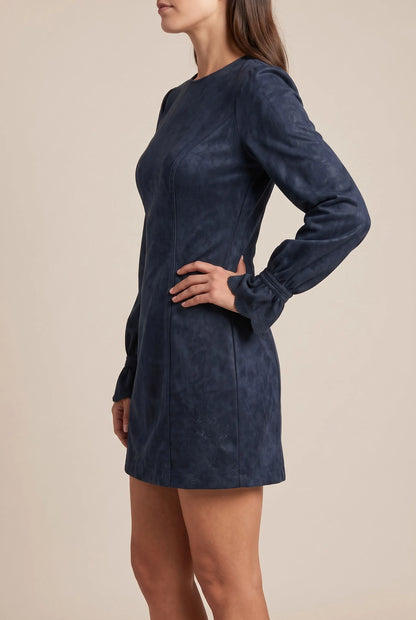 Auvira | Figurbetontes Langarm-Minikleid